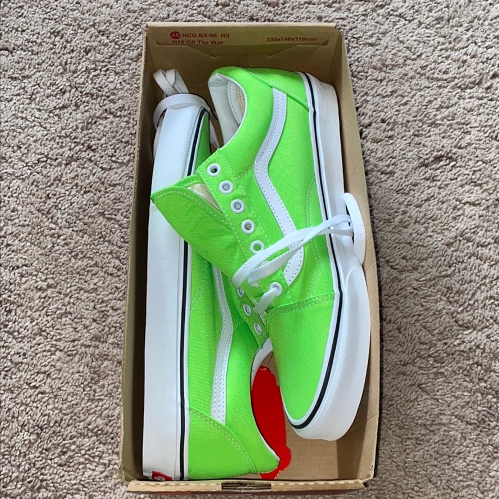 Old Skol Green Vans